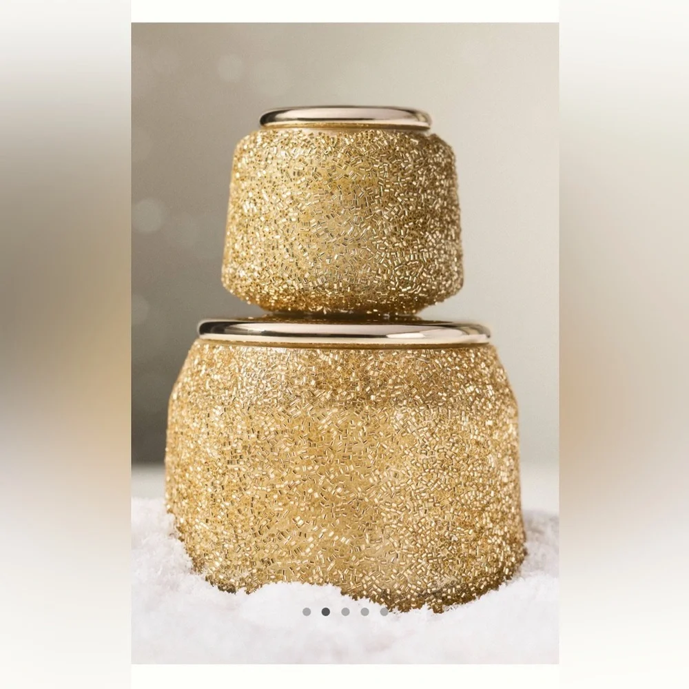 New Anthropologie Mini gather candle